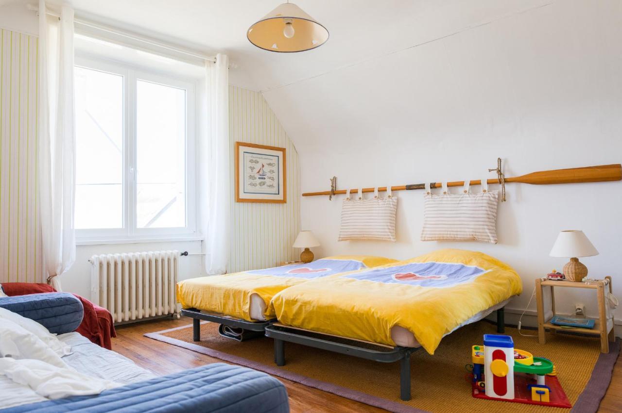 Au Coeur De Treffiagat - Maison Pour 6 - 300M De La Plage Luaran gambar