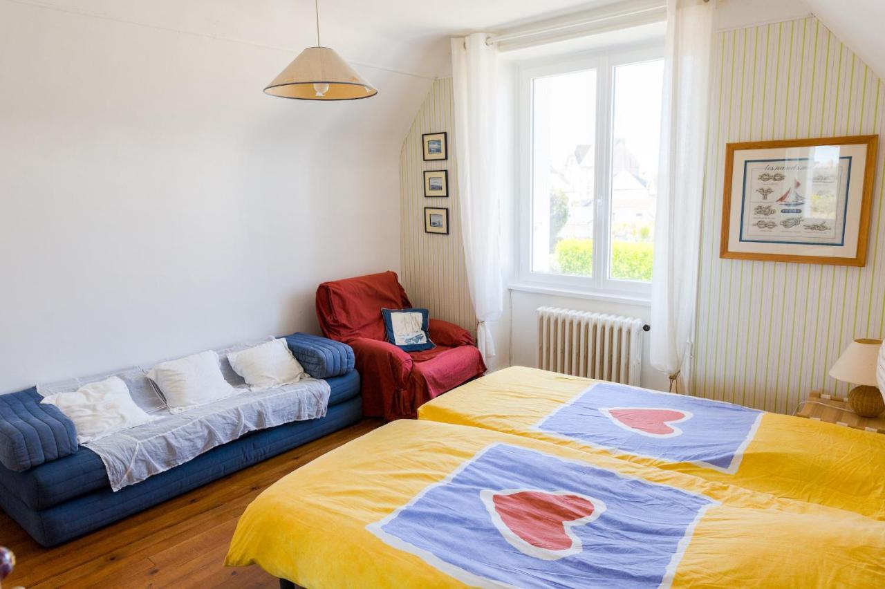 Au Coeur De Treffiagat - Maison Pour 6 - 300M De La Plage Luaran gambar
