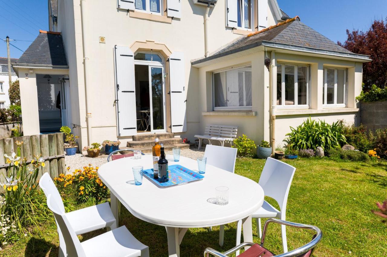 Au Coeur De Treffiagat - Maison Pour 6 - 300M De La Plage Luaran gambar