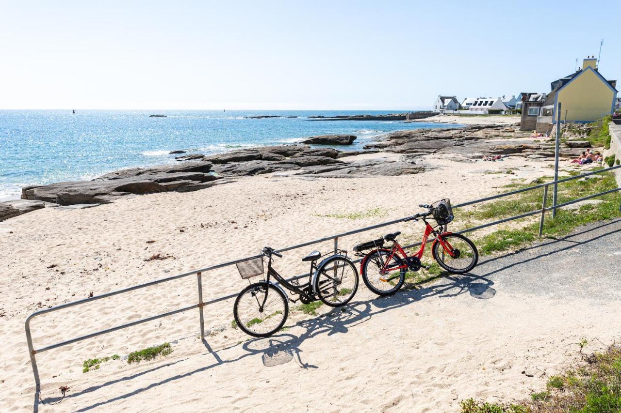 Au Coeur De Treffiagat - Maison Pour 6 - 300M De La Plage Luaran gambar